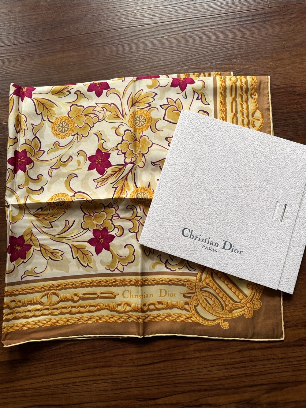 Vintage Christian Dior scarf - Picture 4 of 5